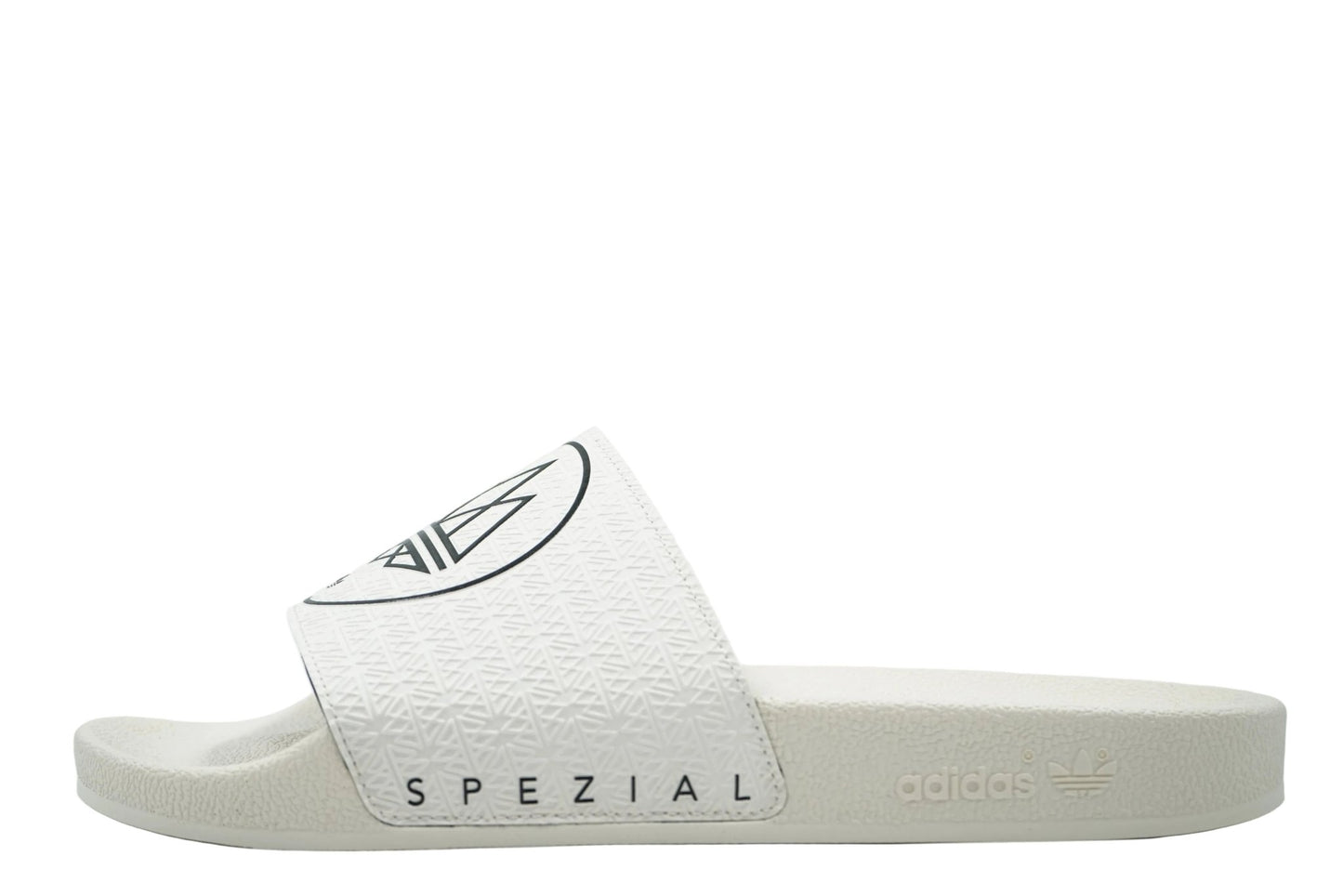 Adilette SPZL Slides Chalk White - Adidas - SecondPlace