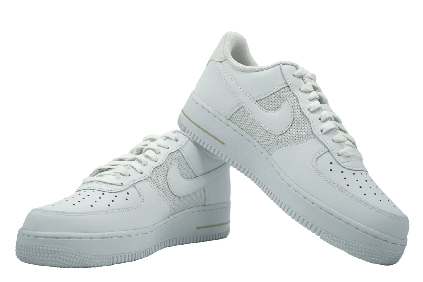 Air Force 1 Low White Desert Khaki Mini Swoosh - Nike - SecondPlace