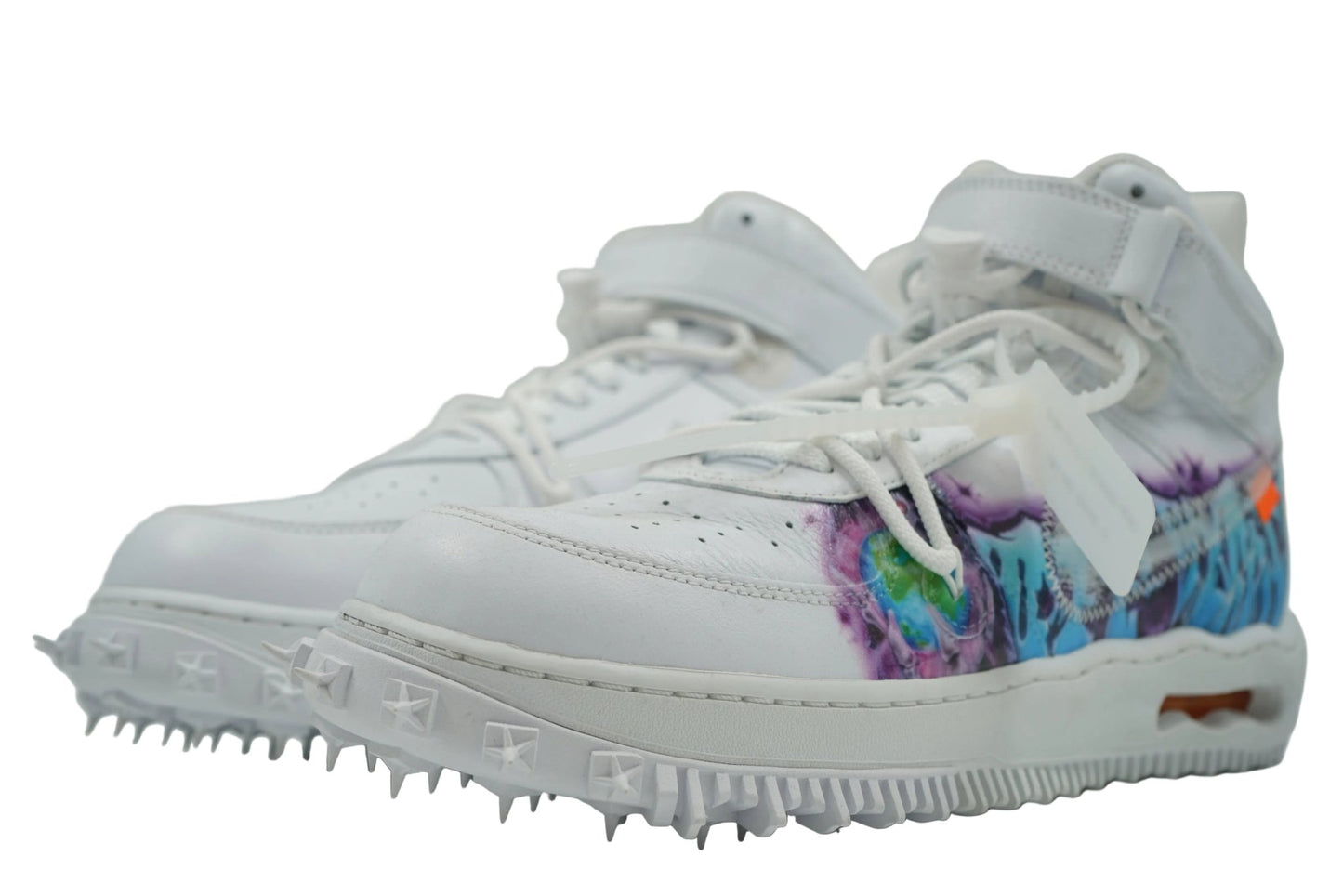Air Force 1 Mid Off - White Graffiti White - Nike - SecondPlace