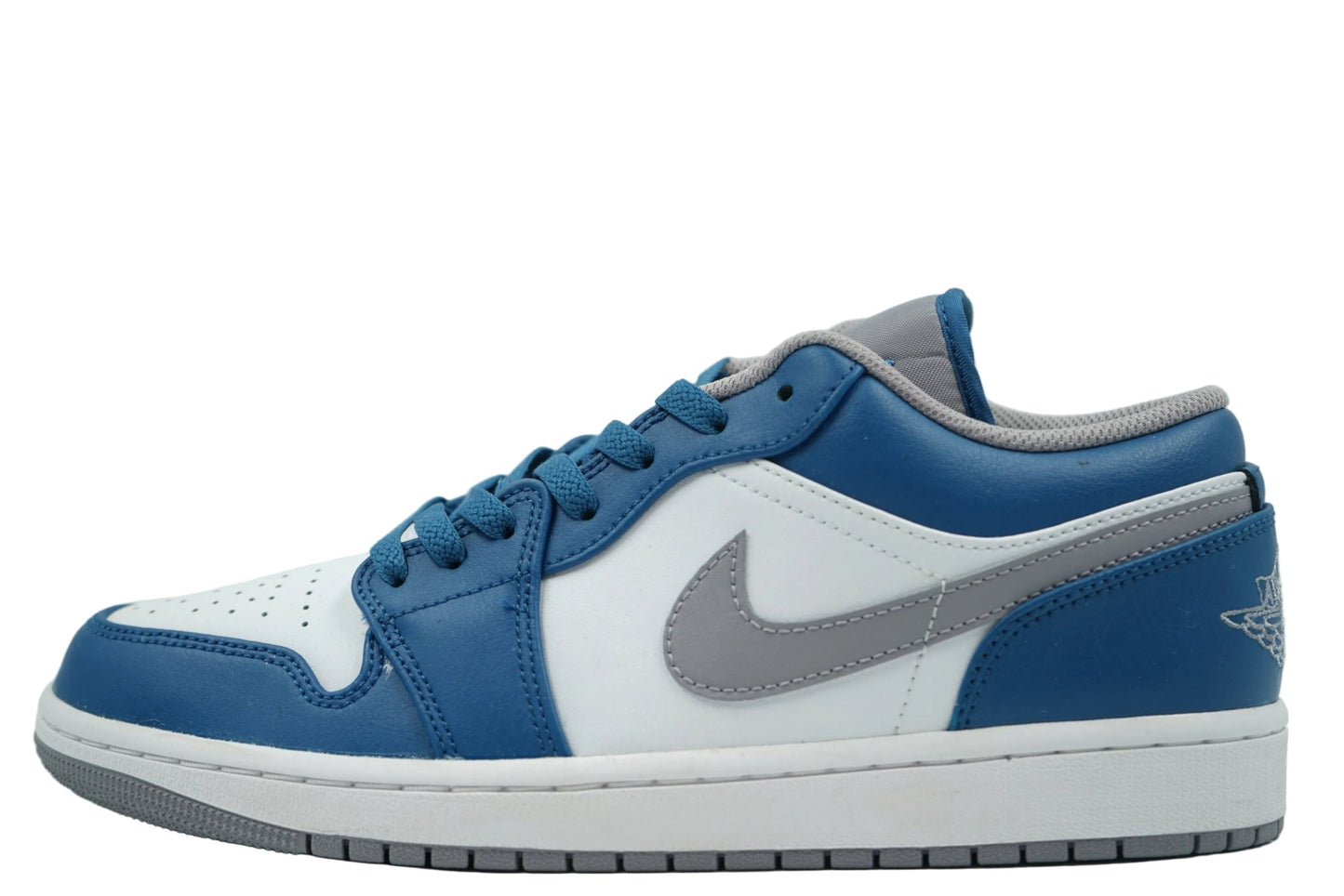 Air Jordan 1 Low True Blue Cement - Air Jordan - SecondPlace