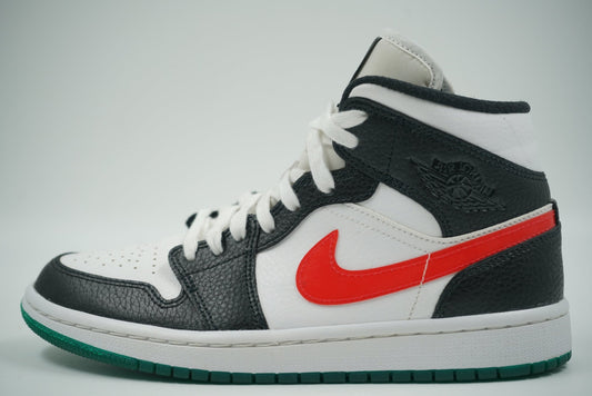 Air Jordan 1 Mid Alternate Swooshes Red Yellow - Air Jordan - SecondPlace