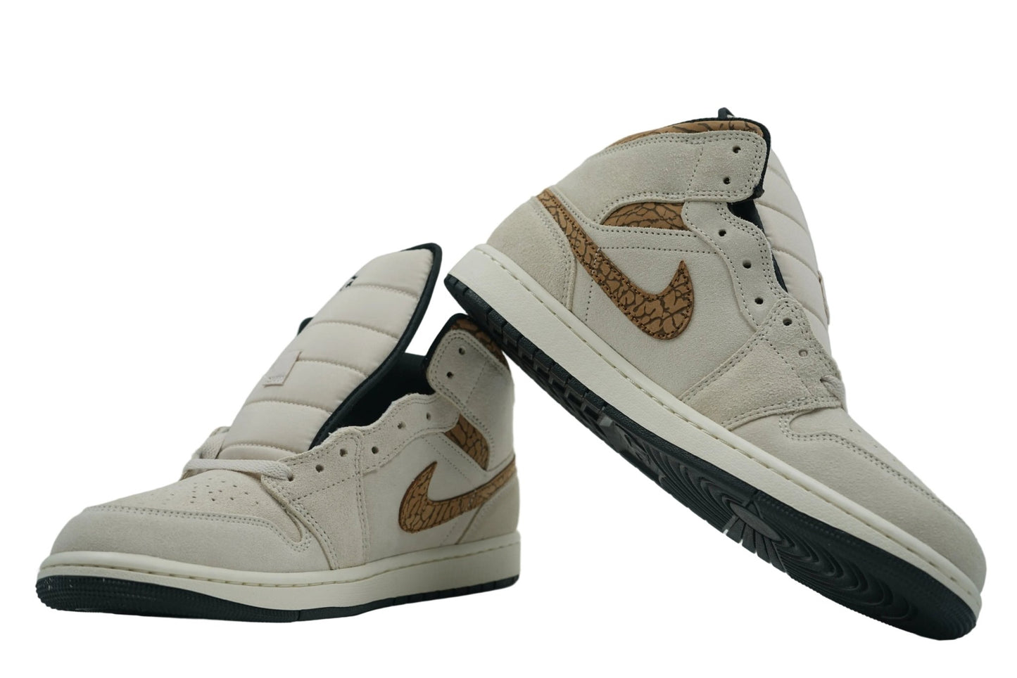 Air Jordan 1 Mid Brown Elephant - Air Jordan - SecondPlace