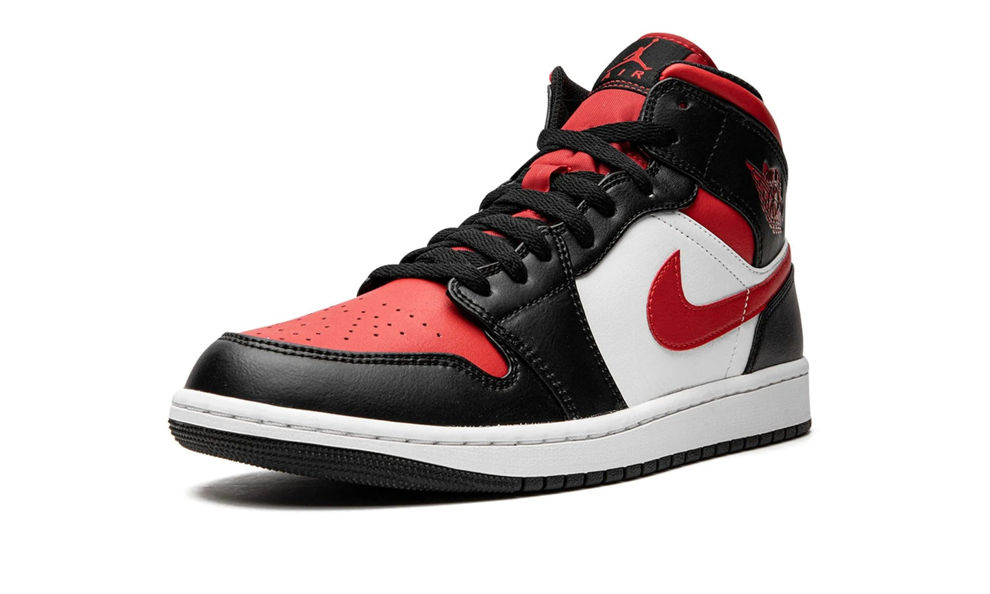 Air Jordan 1 Mid White Black Red - Air Jordan - SecondPlace