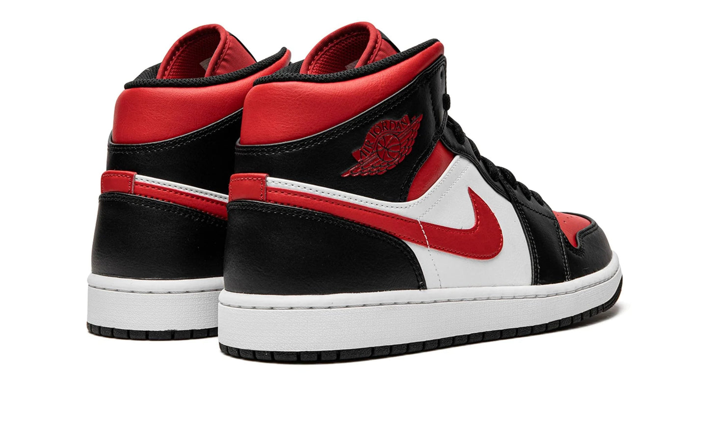 Air Jordan 1 Mid White Black Red - Air Jordan - SecondPlace