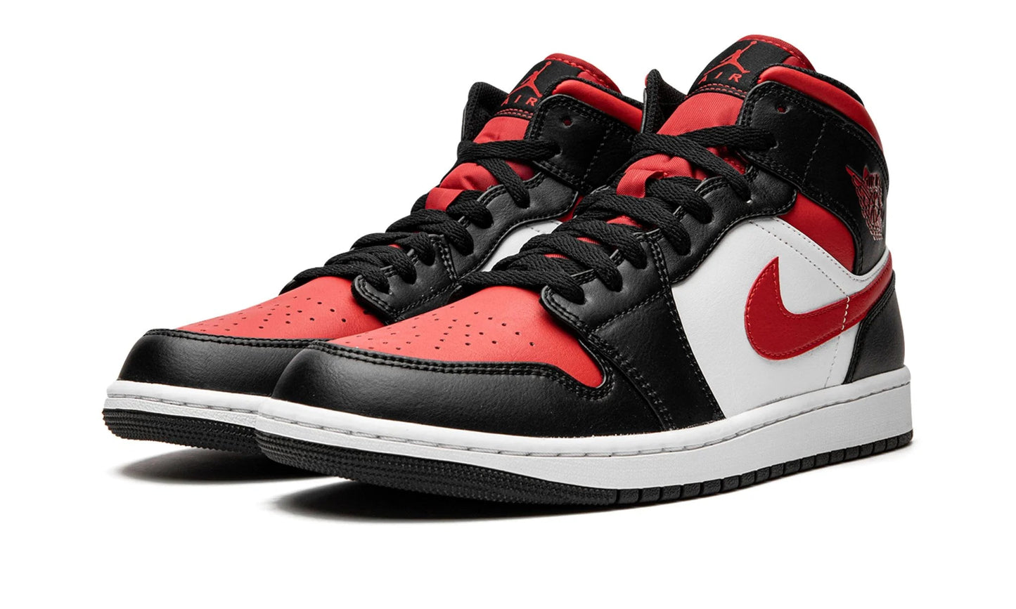 Air Jordan 1 Mid White Black Red - Air Jordan - SecondPlace