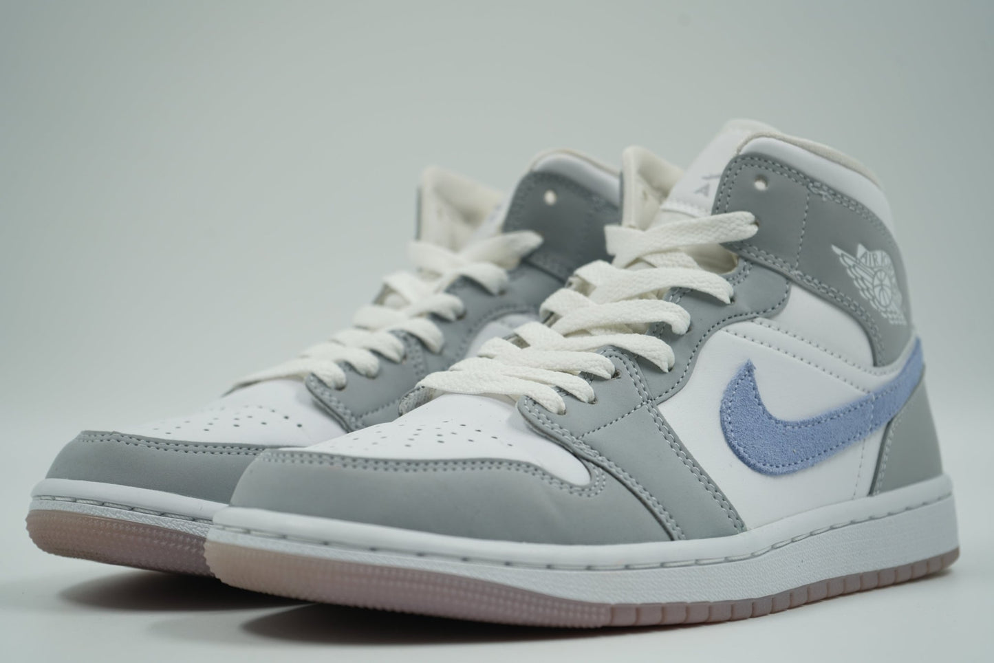 Air Jordan 1 Mid Wolf Grey Aluminum - Air Jordan - SecondPlace