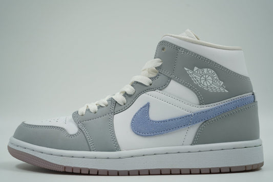 Air Jordan 1 Mid Wolf Grey Aluminum - Air Jordan - SecondPlace