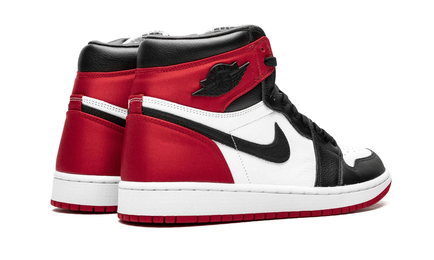 Air Jordan 1 Retro High Satin Black Toe - Air Jordan - SecondPlace