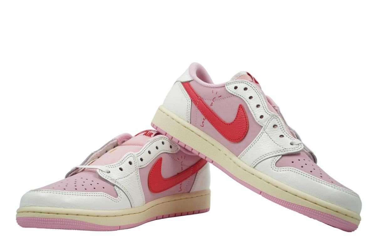 Air Jordan 1 Retro Low OG SP Travis Scott Sail Tropical Pink - Air Jordan - SecondPlace
