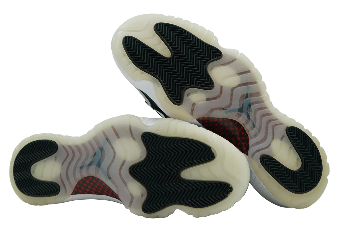Translucent outsoles of brand new Air Jordan 11 Retro 72-10 378037-002