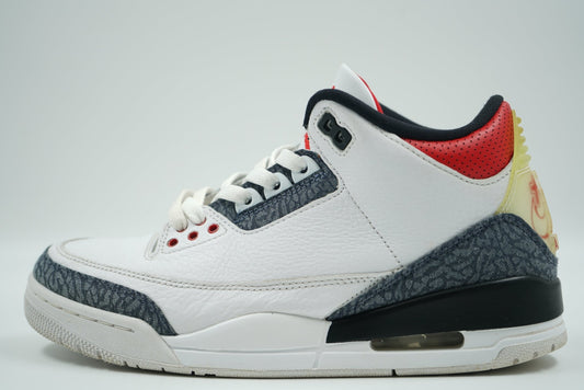 Air Jordan 3 SE - T CO.JP Fire Red Denim - Air Jordan - SecondPlace