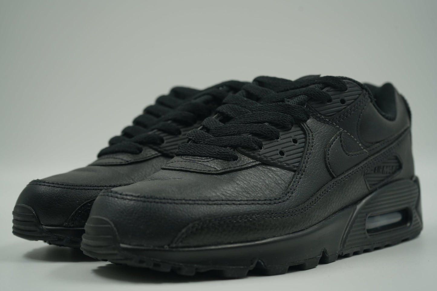 Air Max 90 Leather Triple Black - Nike - SecondPlace