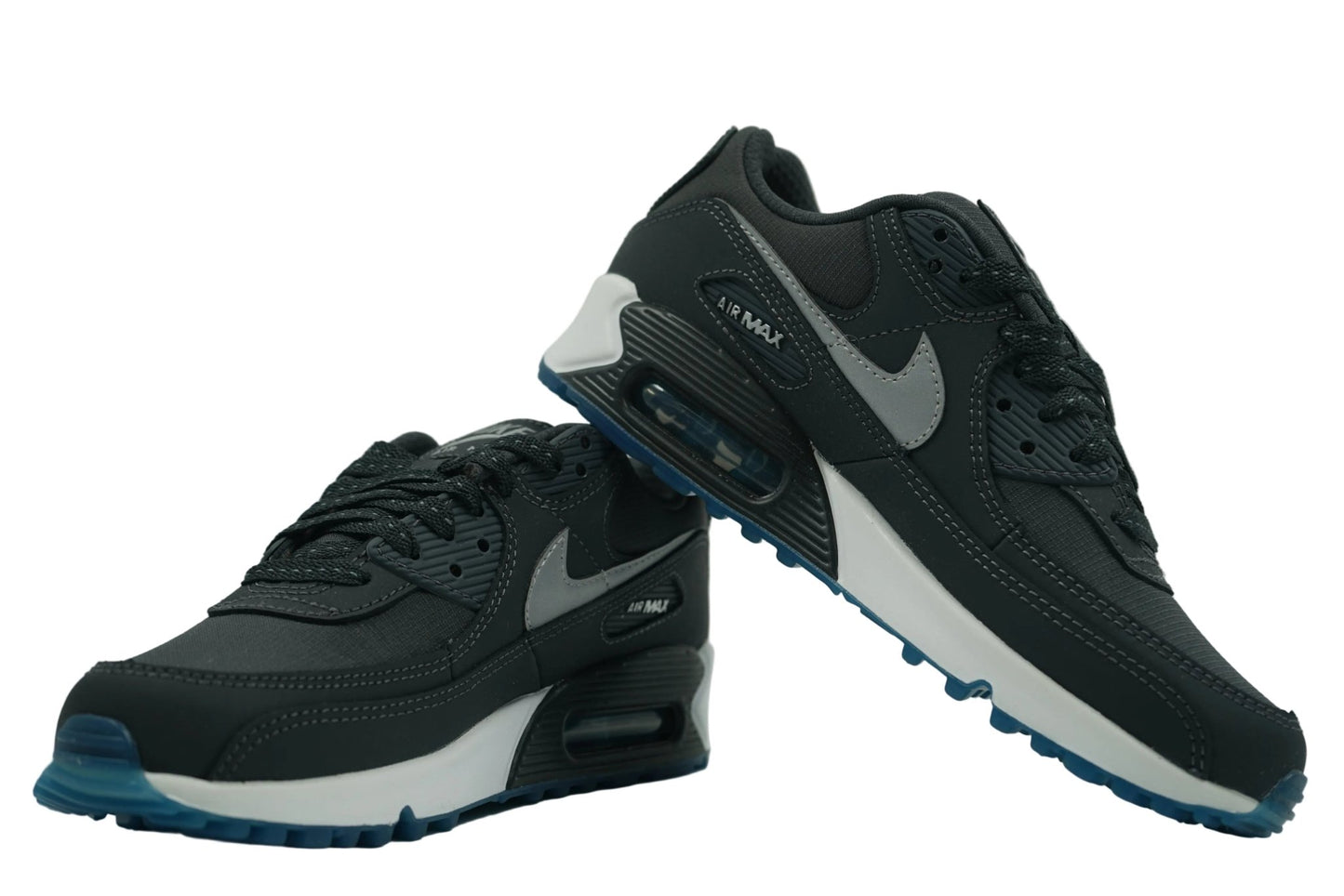Air Max 90 Reflective Swoosh Anthracite Industrial Blue - Nike - SecondPlace