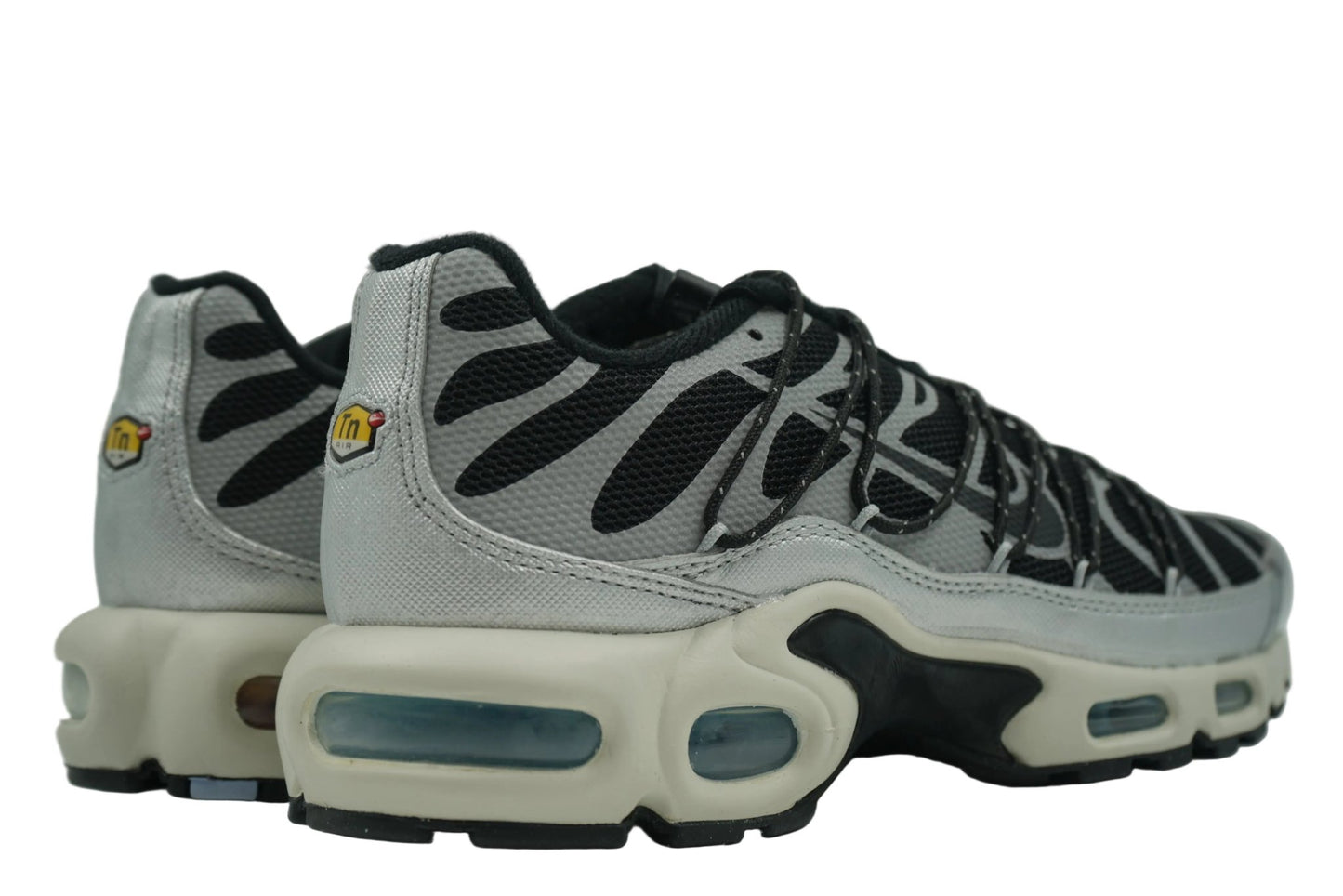 Air Max Plus Lace Toggle Black Metallic Silver - Nike - SecondPlace