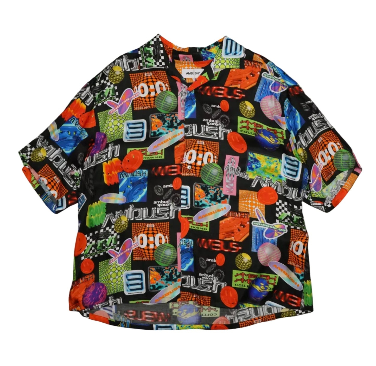 Ambush Tap Shoe Sticker All Over Bowling Shirt - Ambush - SecondPlace