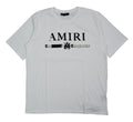 Amiri Ma Bar Applique White T-Shirt