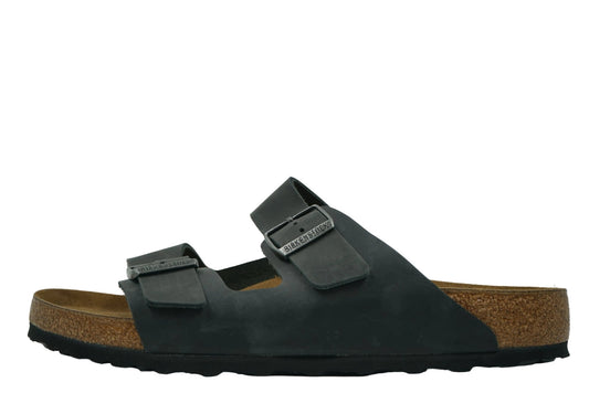 Arizona Oiled Leather Black - Birkenstock - SecondPlace