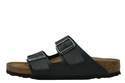 Arizona Oiled Leather Black - Birkenstock - SecondPlace