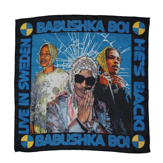 Asap Rocky Babushka Boi Sweden Bandana - Asap Rocky - SecondPlace
