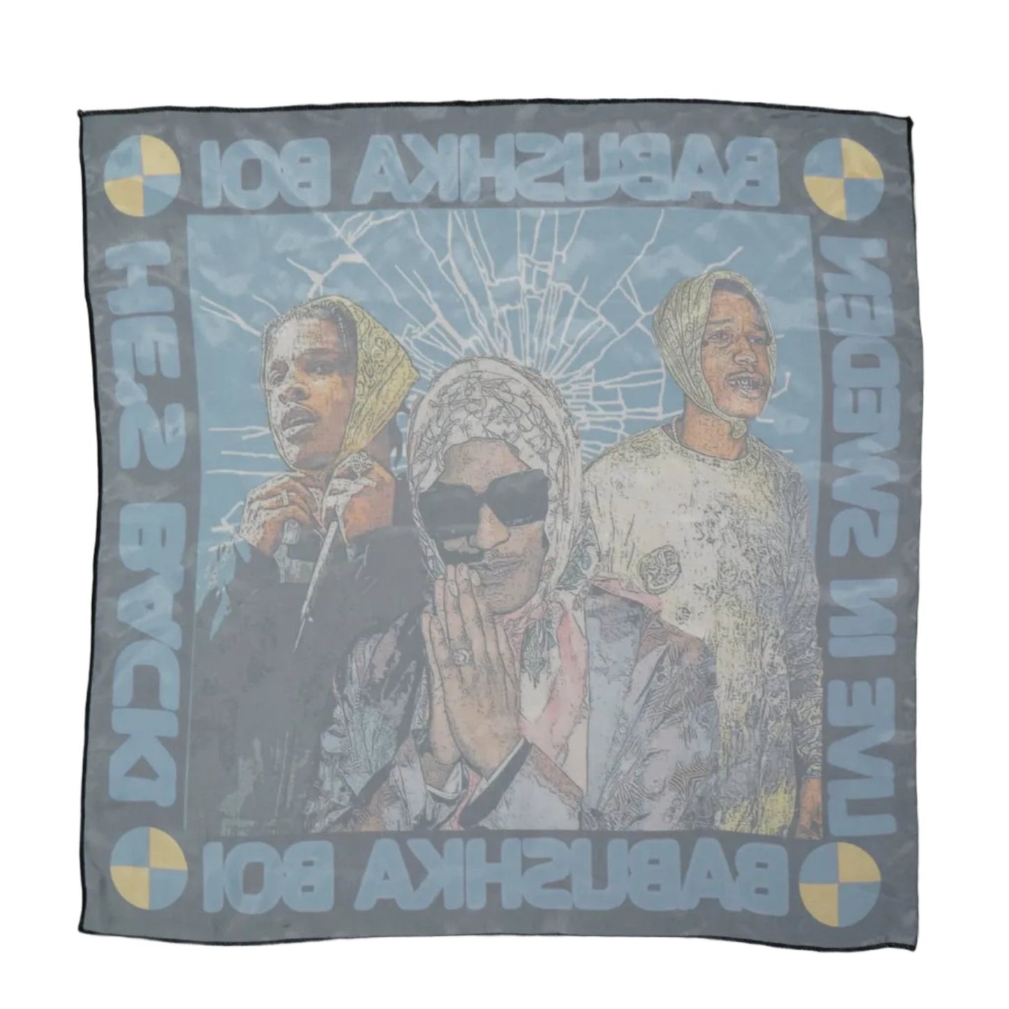 Asap Rocky Babushka Boi Sweden Bandana - Asap Rocky - SecondPlace