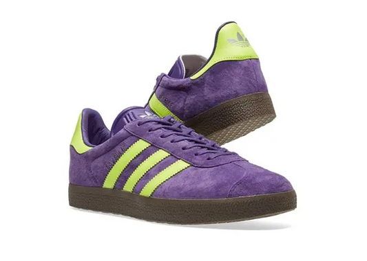 Adidas Gazelle Unity Purple Yellow