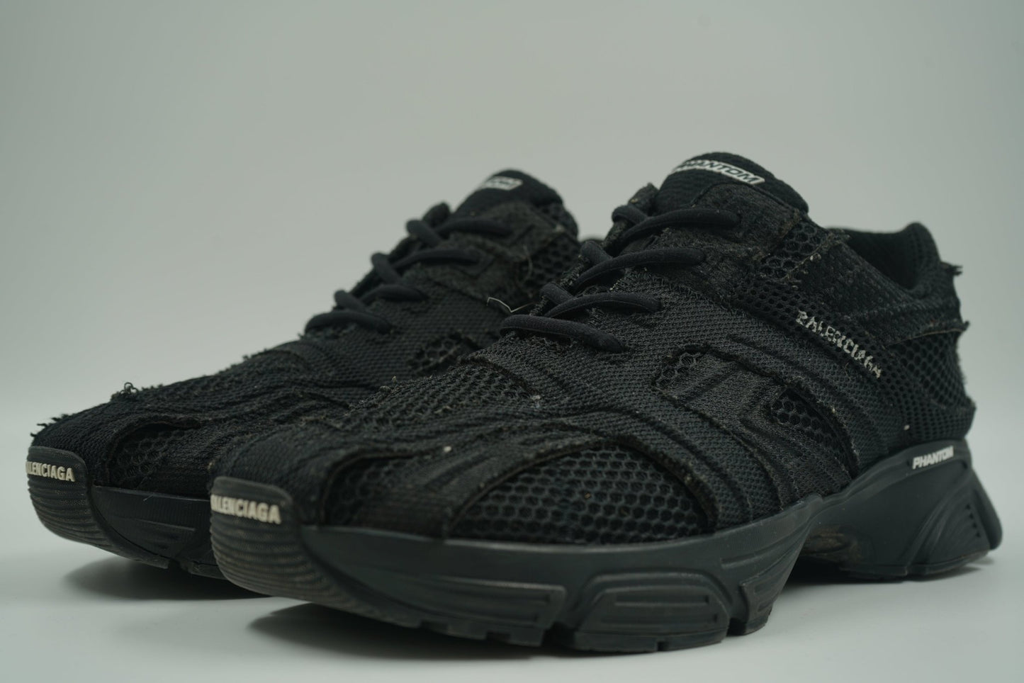 Balenciaga Black Phantom Sneakers - Balenciaga - SecondPlace