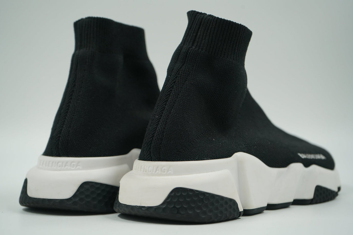 Balenciaga Black White Speed Trainer - Balenciaga - SecondPlace
