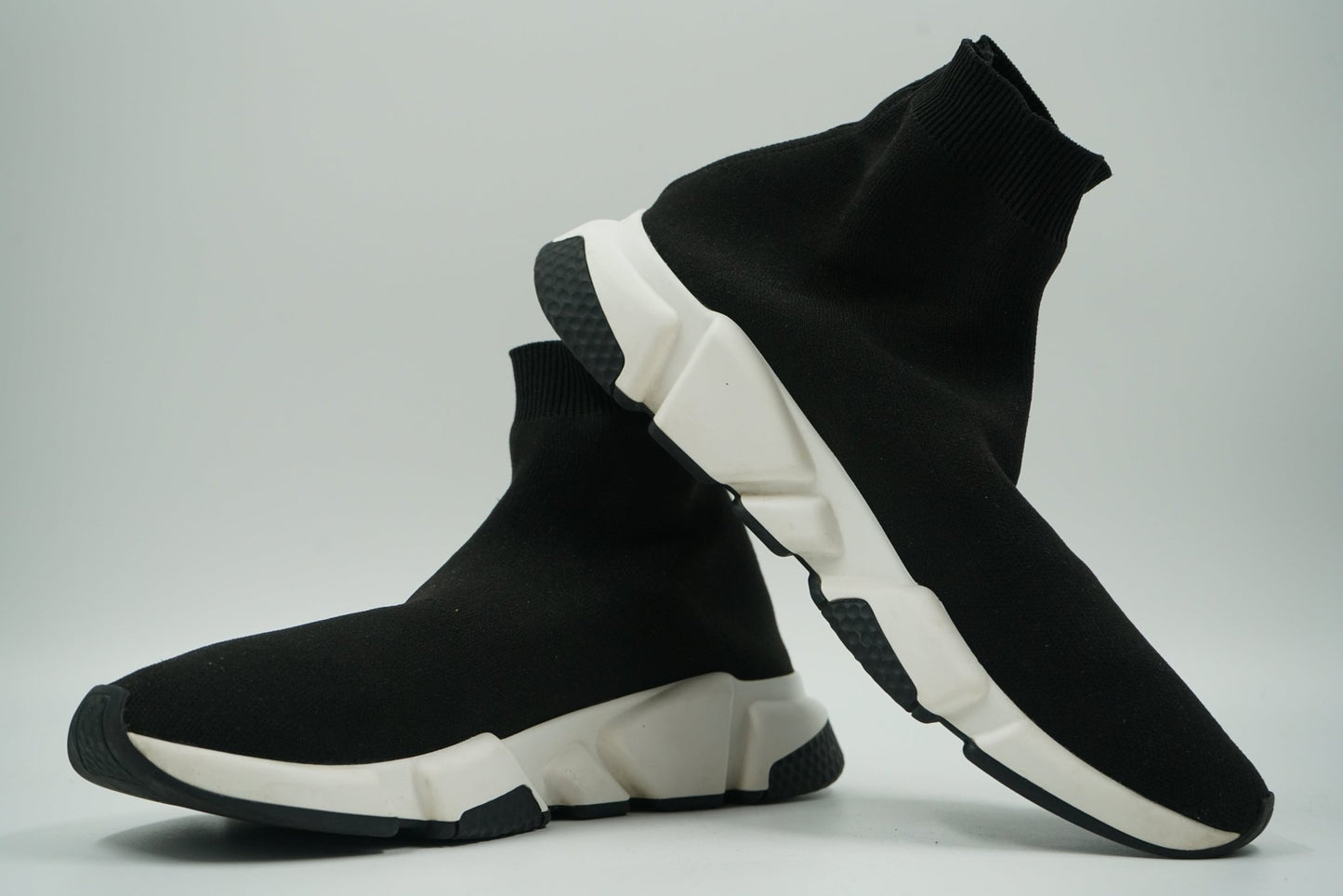 Balenciaga Black White Speed Trainer - Balenciaga - SecondPlace
