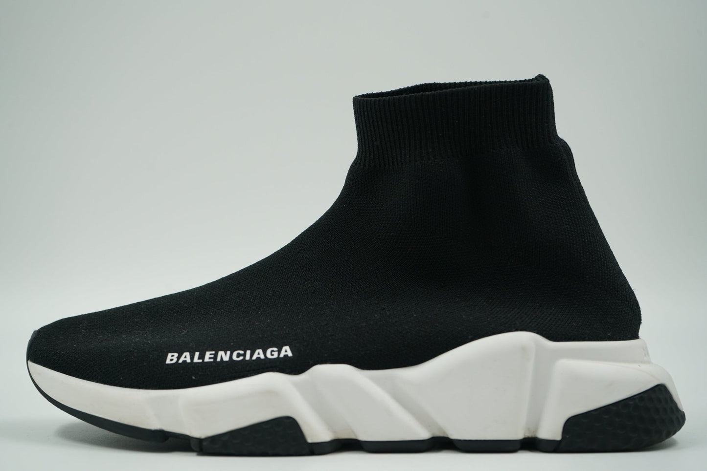 Balenciaga Black White Speed Trainer - Balenciaga - SecondPlace