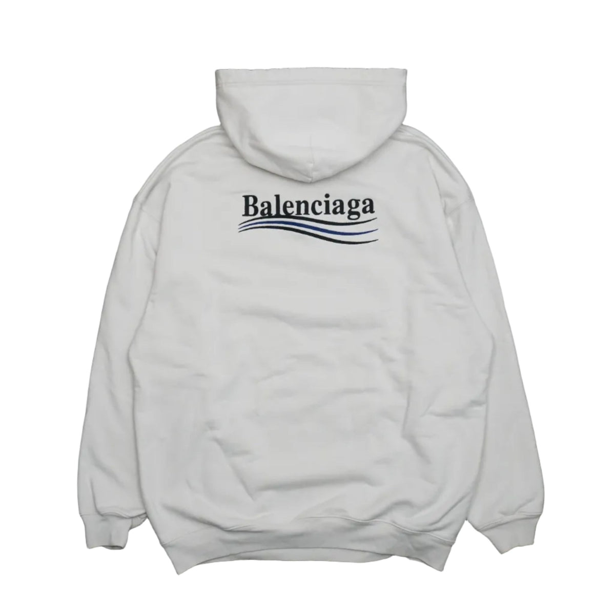 Balenciaga Political Campaign White Hoodie - Balenciaga - SecondPlace