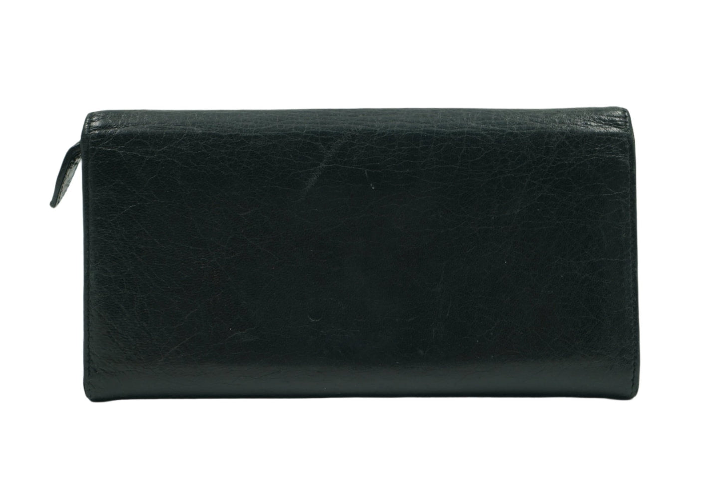 Balenciaga The City Black Leather Long Wallet - Balenciaga - SecondPlace