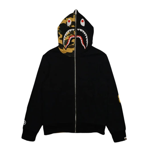 Bape 1st Camo Reverse Fullzip Shark Hoodie - BAPE - SecondPlace