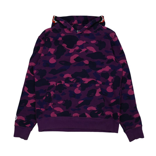 Bape Full Shark Purple Camo Hoodie - BAPE - SecondPlace