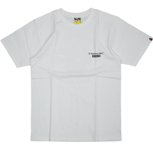 Bape Kyoto Exclusive White T-Shirt - BAPE - SecondPlace