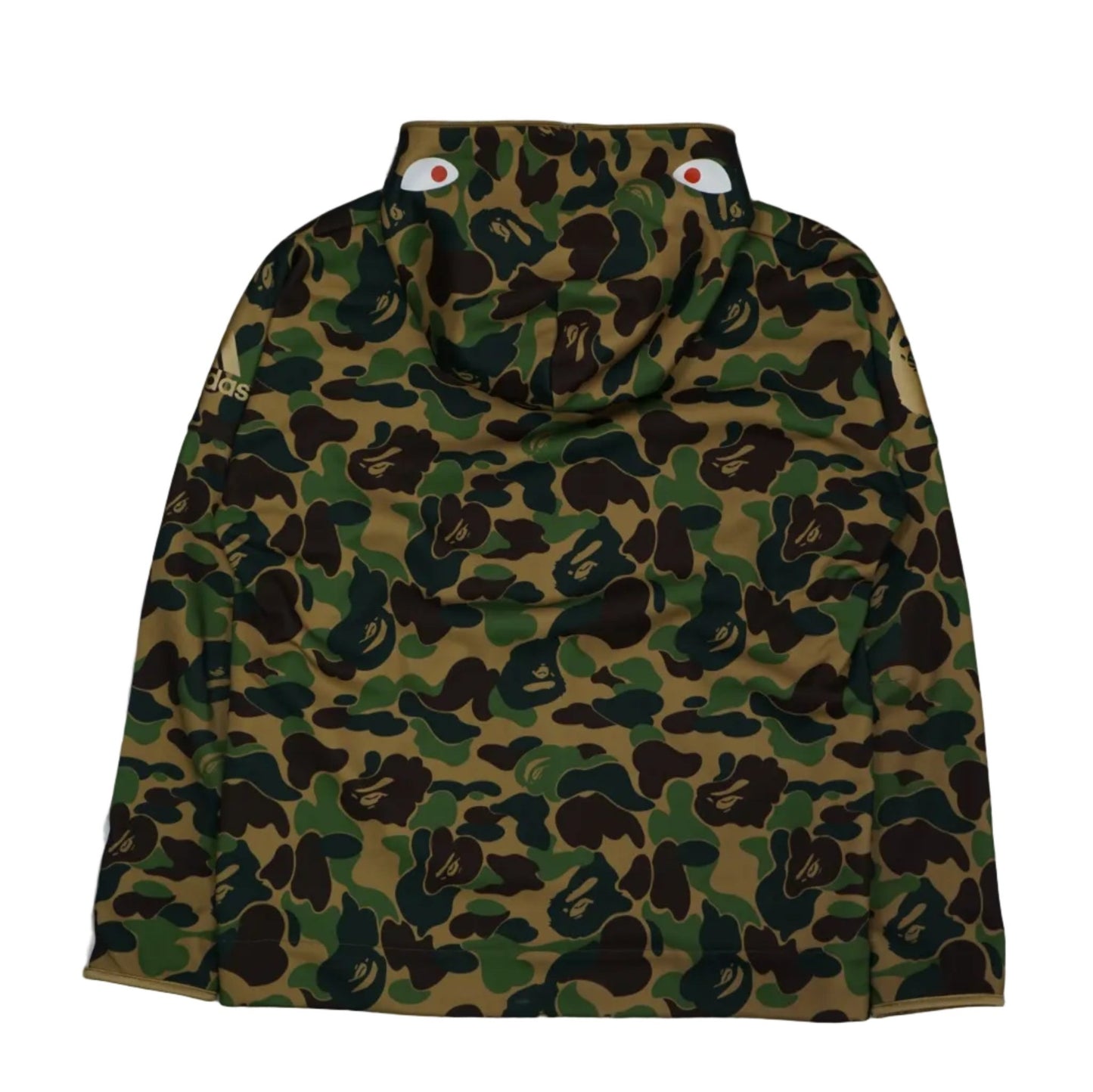 Bape x Adidas Green Camo Shark Hoodie - BAPE - SecondPlace