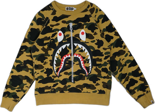 Bape Camo Shark Crewneck