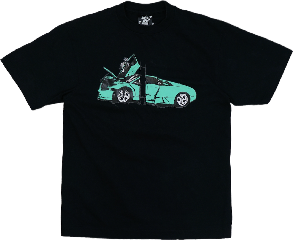 Billionaire Boys Club Green Lambo Black T-Shirt