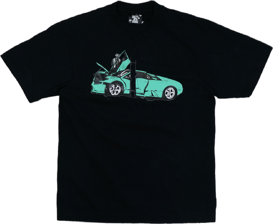 Billionaire Boys Club Green Lambo Black T-Shirt