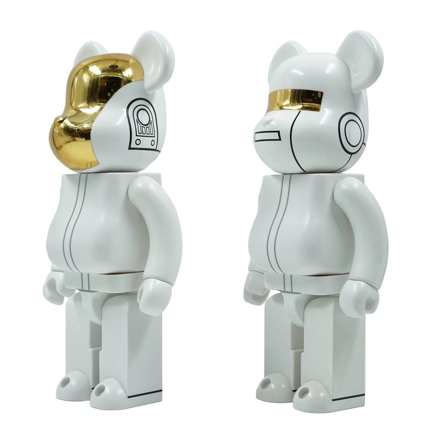 Bearbrick Daft Punk White Suits 400% Set - Bearbrick - SecondPlace