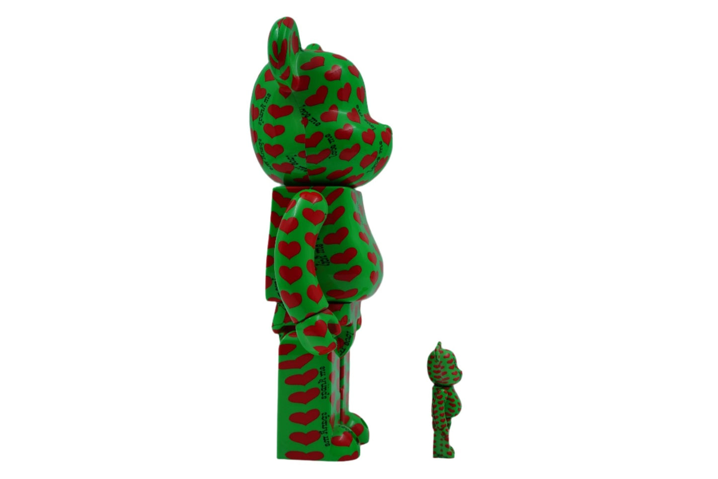Bearbrick Green Heart - Bearbrick - SecondPlace