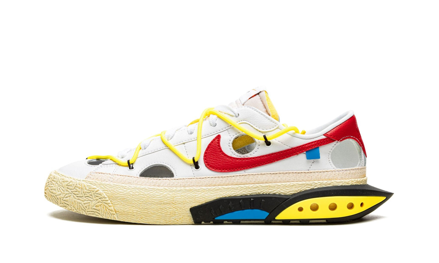 Blazer Low Off - White White University Red - Nike - SecondPlace