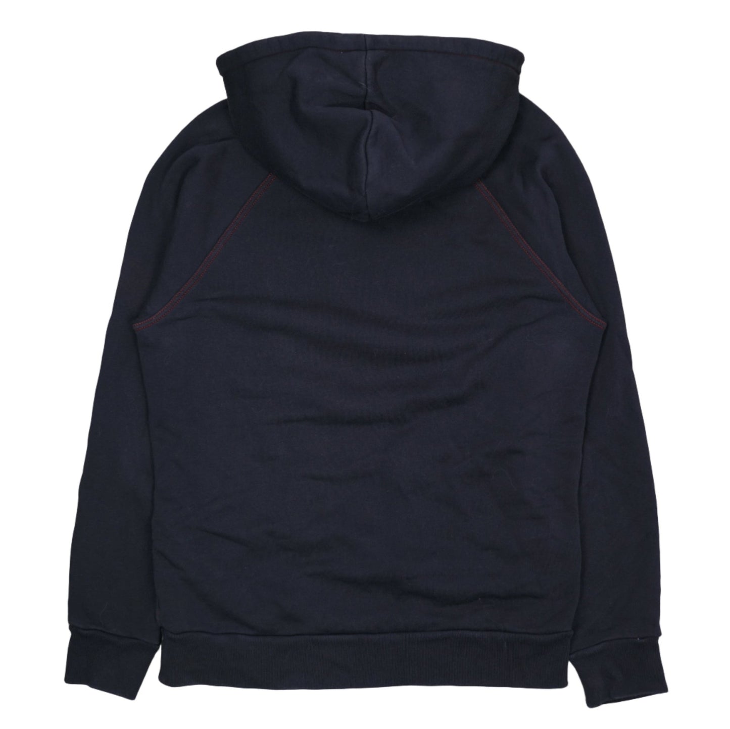 Burberry Big London Logo Embroider Text Black Hoodie - Burberry - SecondPlace