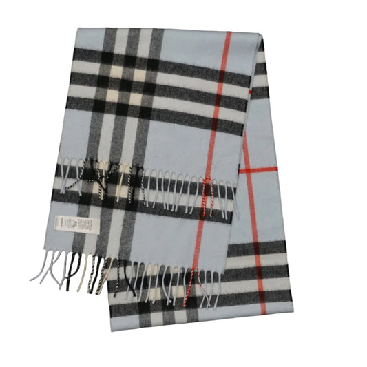 Burberry Blue Scarf Classic Monogram - Burberry - SecondPlace