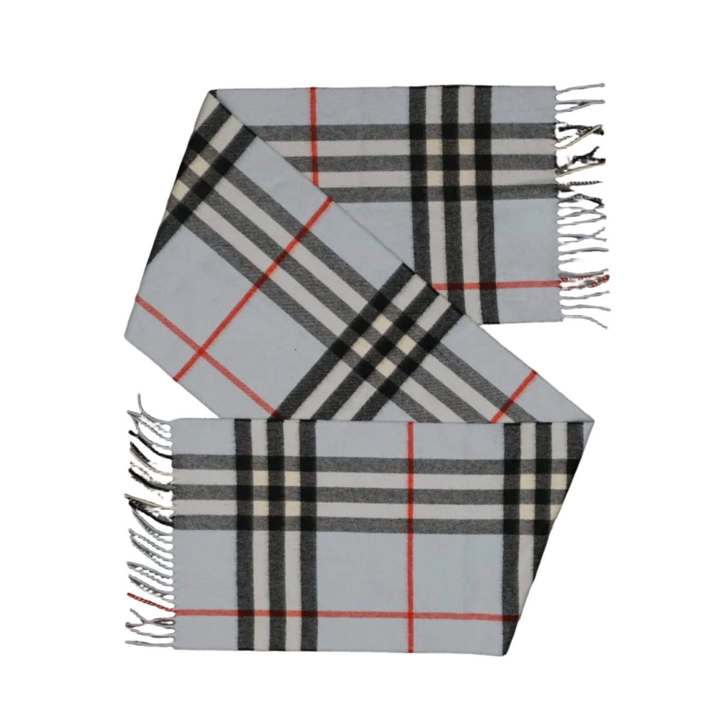 Burberry Blue Scarf Classic Monogram - Burberry - SecondPlace