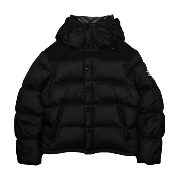Burberry Winter Down Quitted Detachable Sleeves Black Jacket