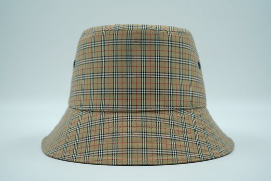 Burberry Plaid Beige Bucket Hat - Burberry - SecondPlace