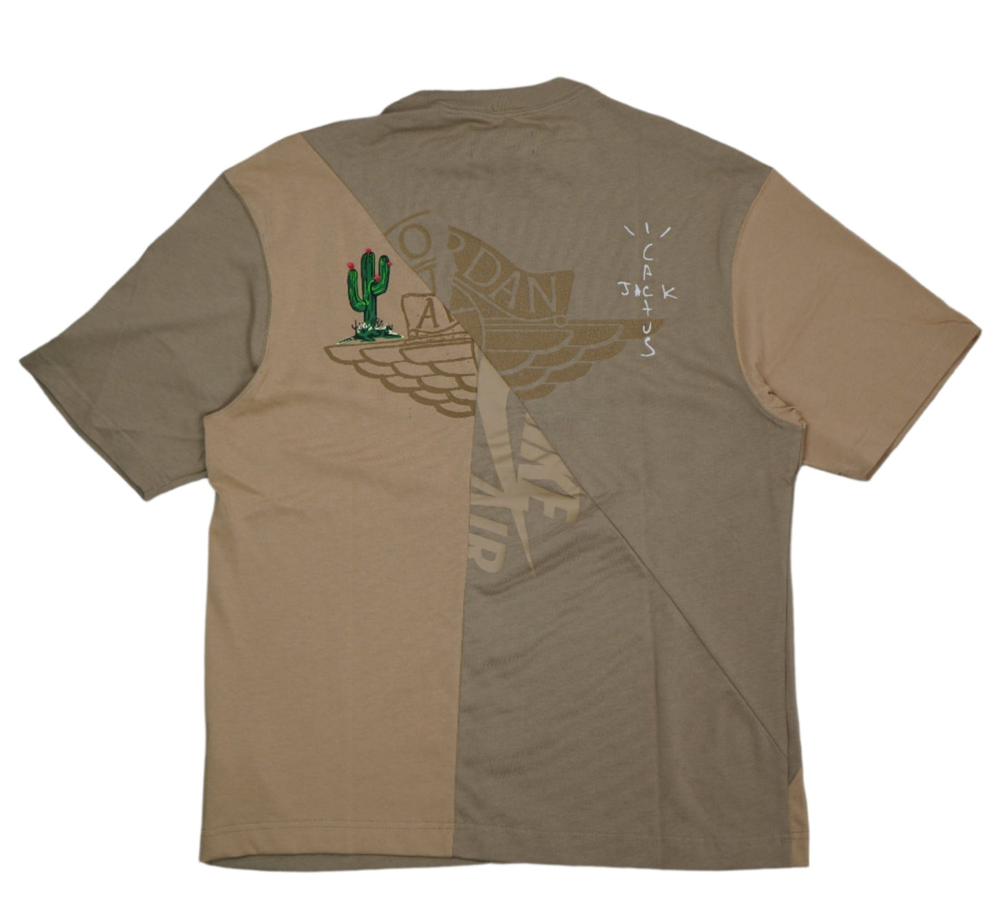 Cactus Jack x Jordan Khaki T-Shirt - Cactus Jack - SecondPlace