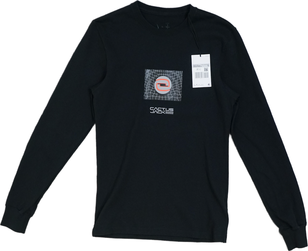 Cactus Jack x Nike Service Center Black Longsleeve