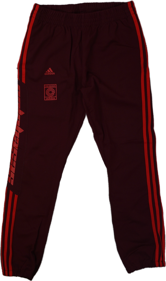 Adidas x Yeezy Calabases Maroon Red Trackpants