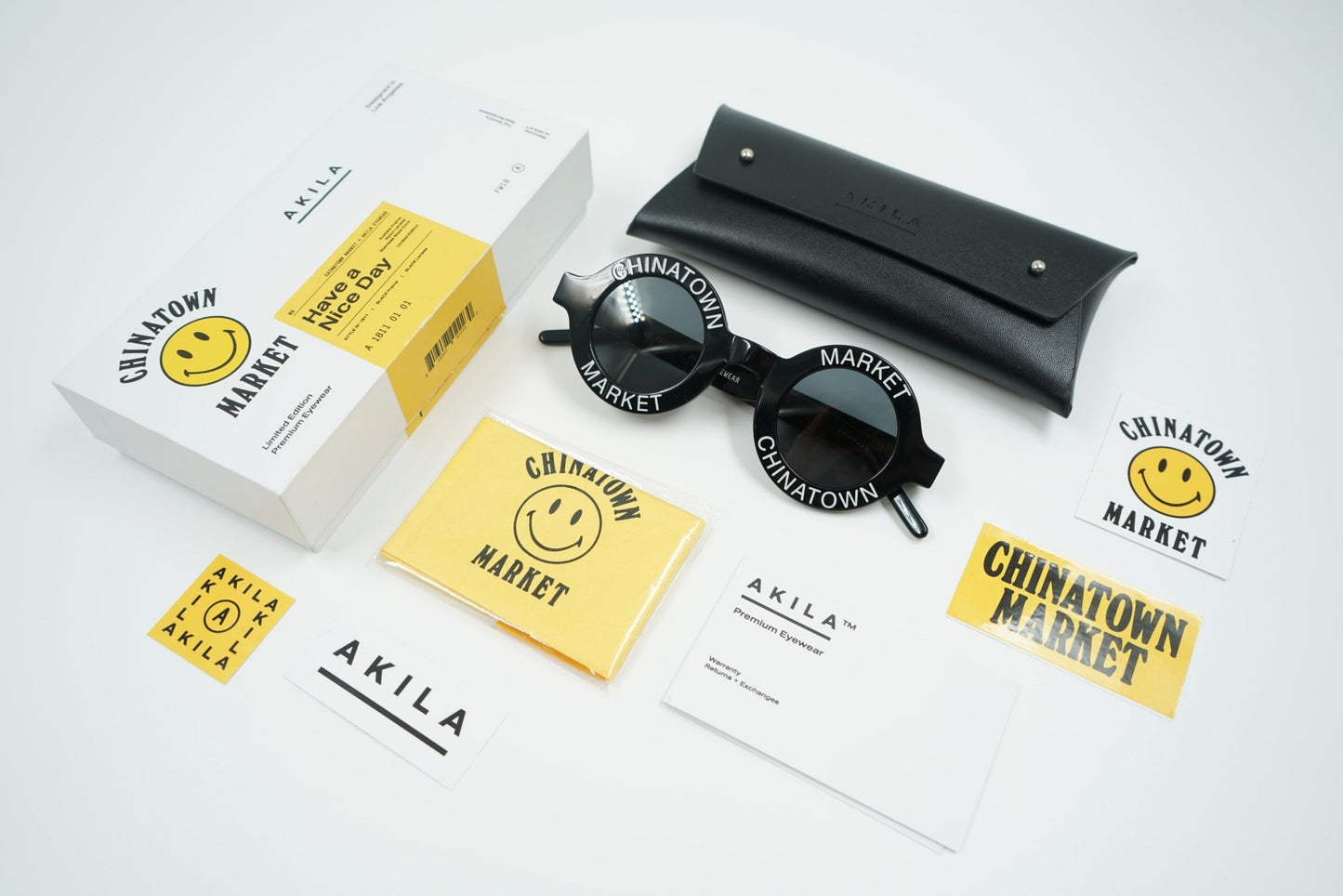 Chinatown Market x Akila Black Sunglasses - Chinatown Market - SecondPlace